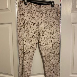 Old Navy pixie Dalmatian pants